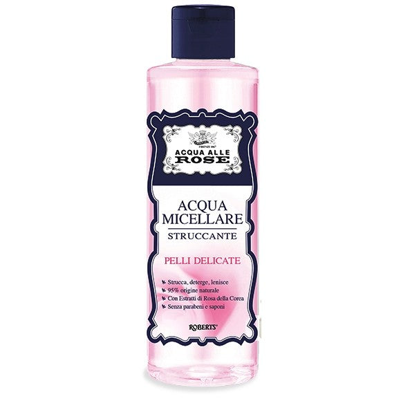 Roberts Acqua Alle Rose Acqua Micellare Pelli Delicate e Sensibili 200 ml