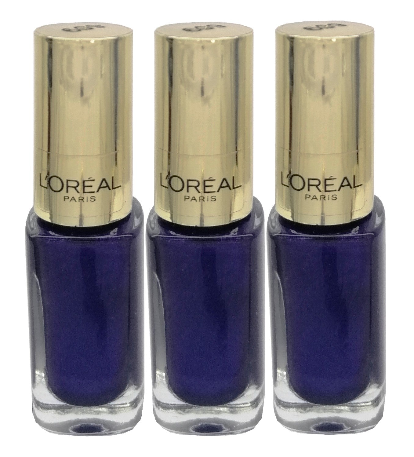 L'Oreal Color Riche Smalto Trio N°609 Divine Indigo 5 ml. ( 3 pezzi )