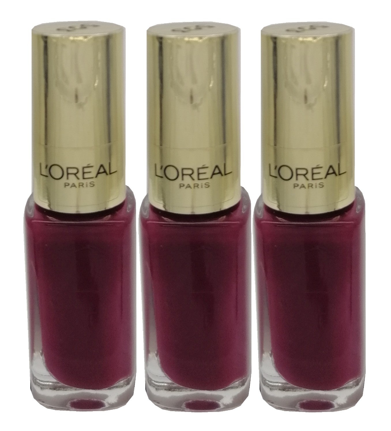 L'Oreal Color Riche Smalto Trio N°503 Addictive Plum 5 ml. ( 3 pezzi )
