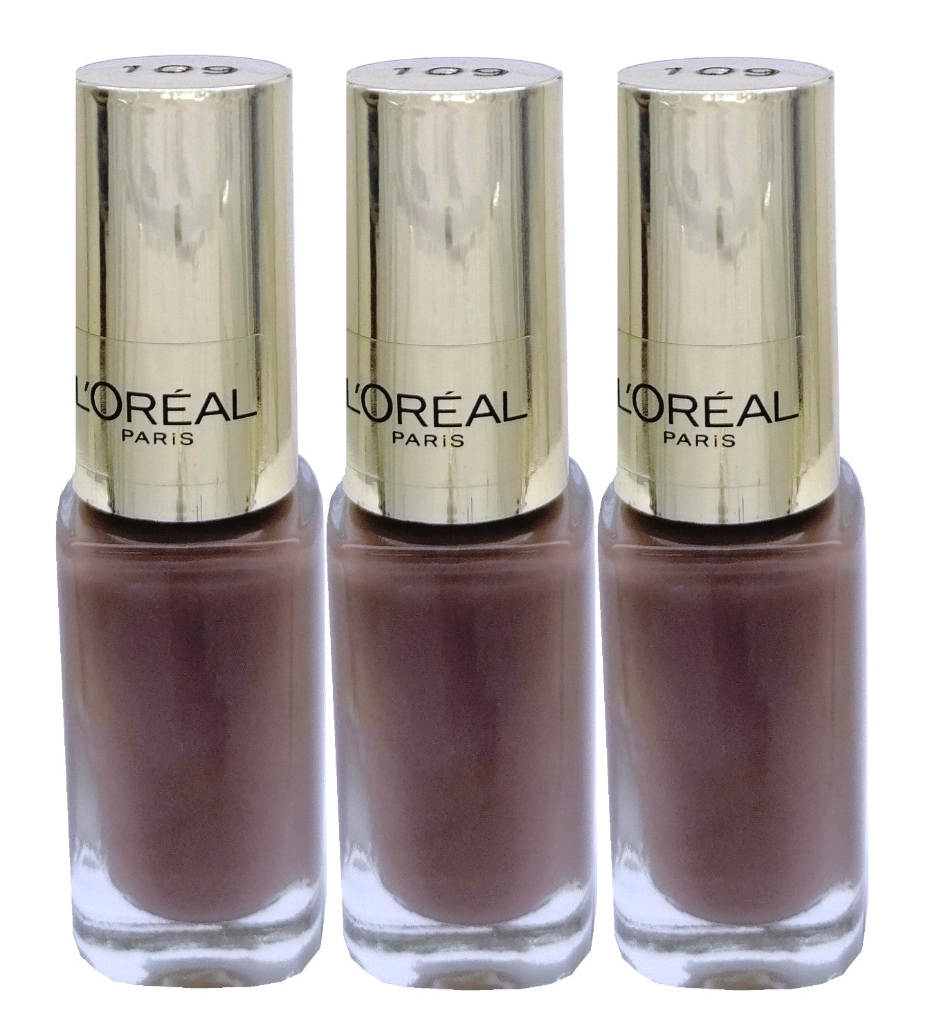 L'Oreal Color Riche Smalto Trio N°109 Cafe St Germain 5 ml. ( 3 pezzi )