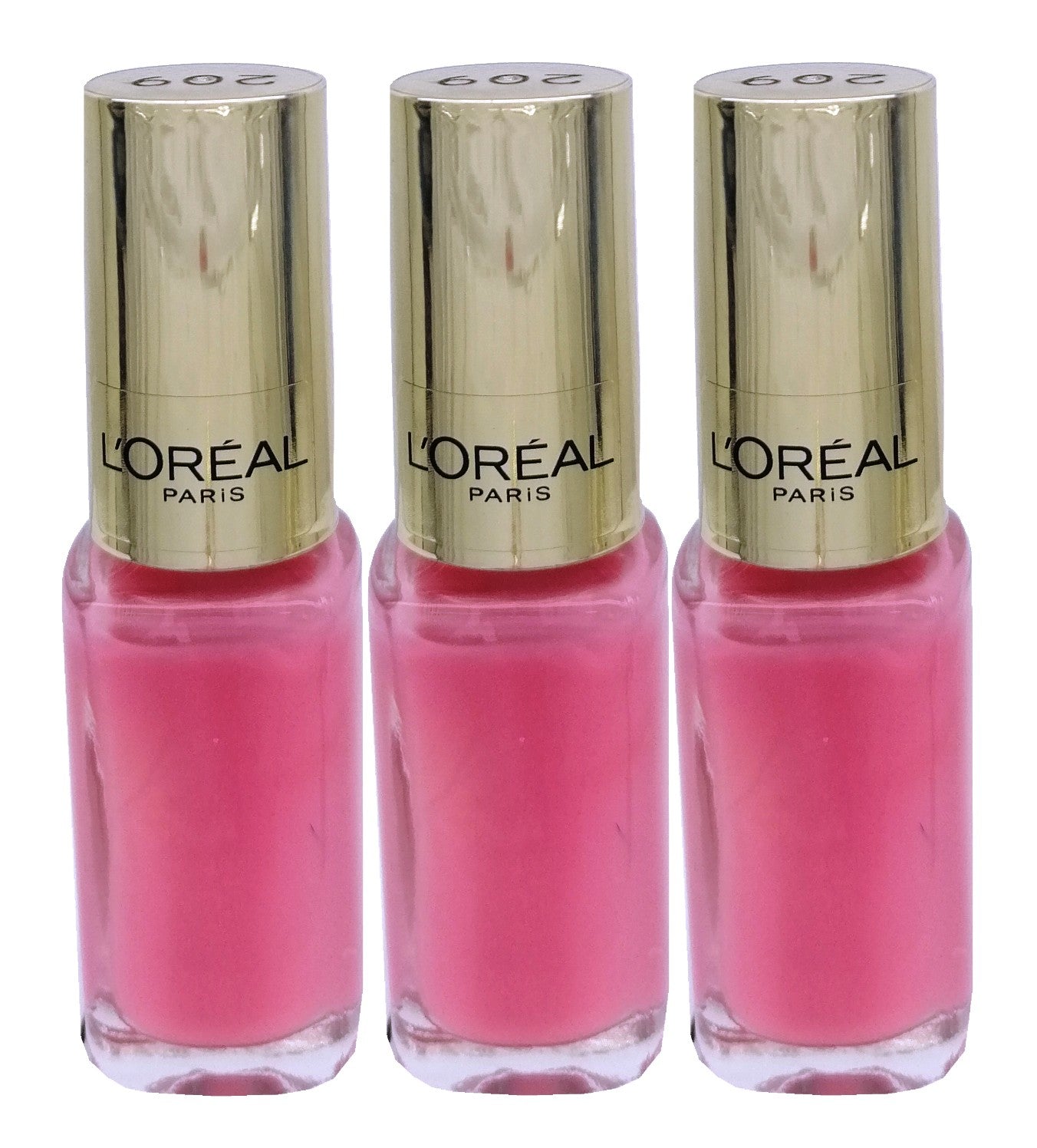 L'Oreal Color Riche Smalto Trio N°209 Ingenuous Rose 5 ml. ( 3 pezzi )