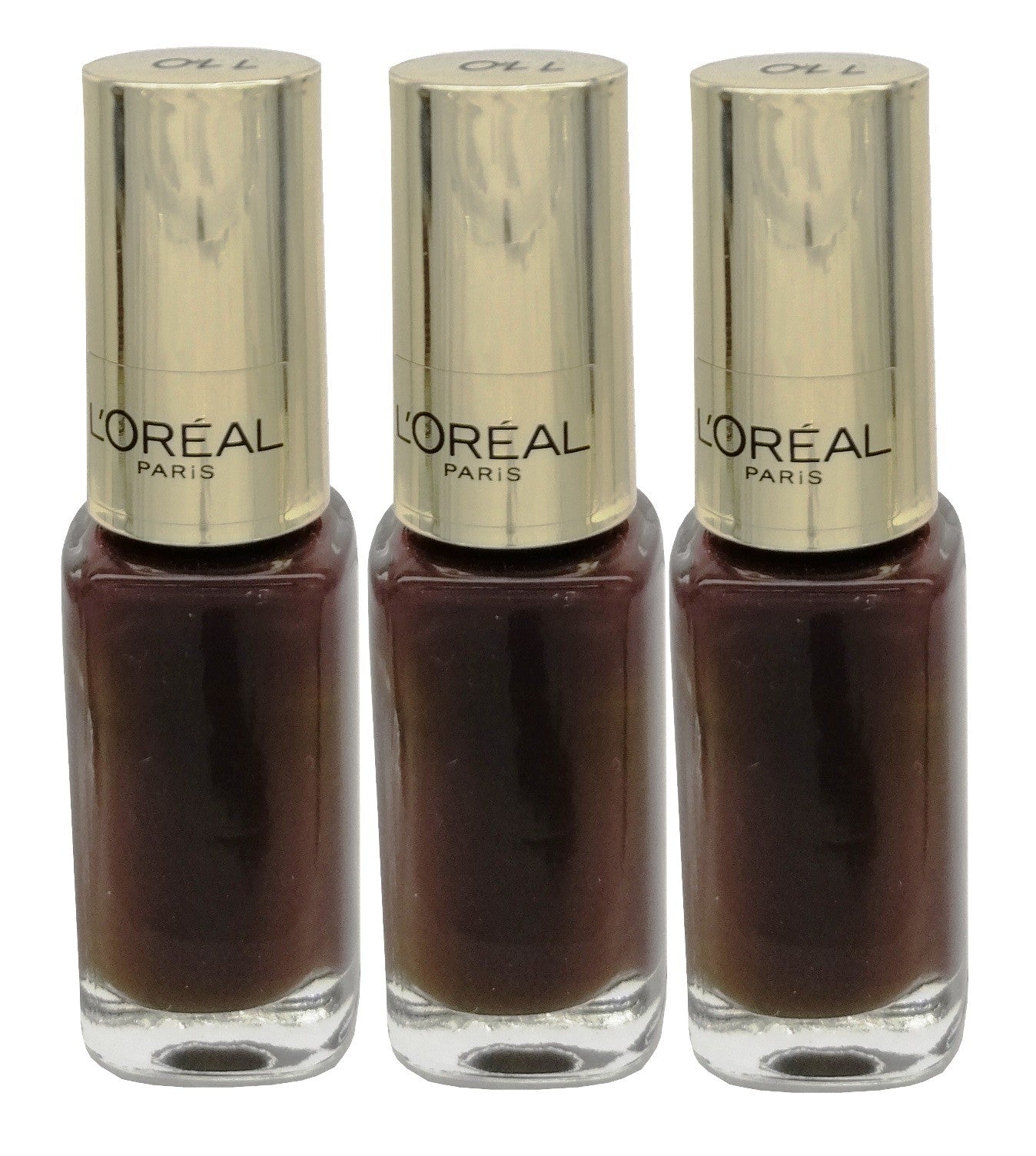L'Oreal Color Riche Smalto Trio N°110 Jolie Brunette 5 ml. ( 3 pezzi )