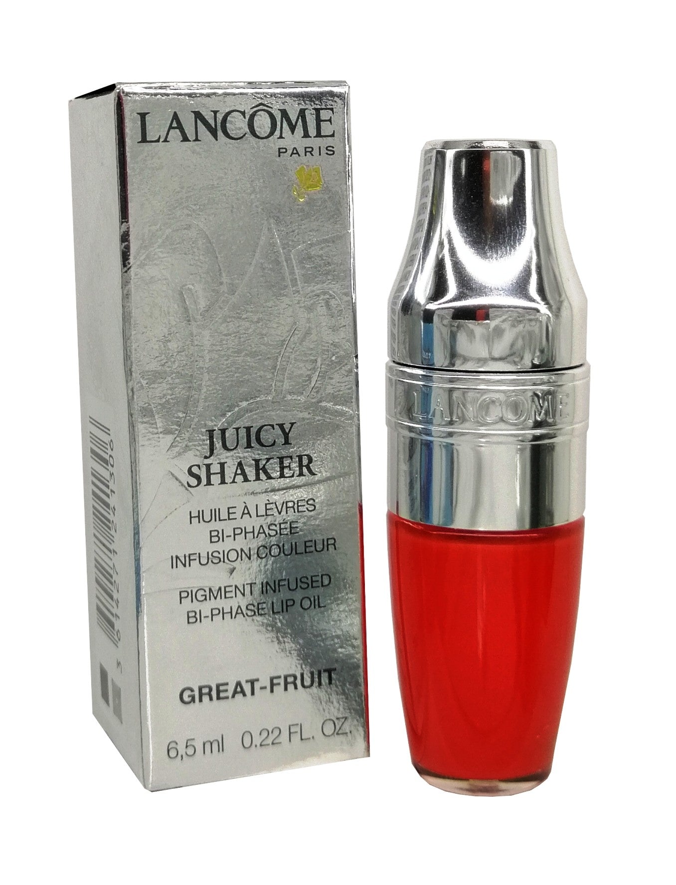 Lancome Juicy Shaker - Olio Labbra Bi - Fase Con Pigmenti Infusi N°154