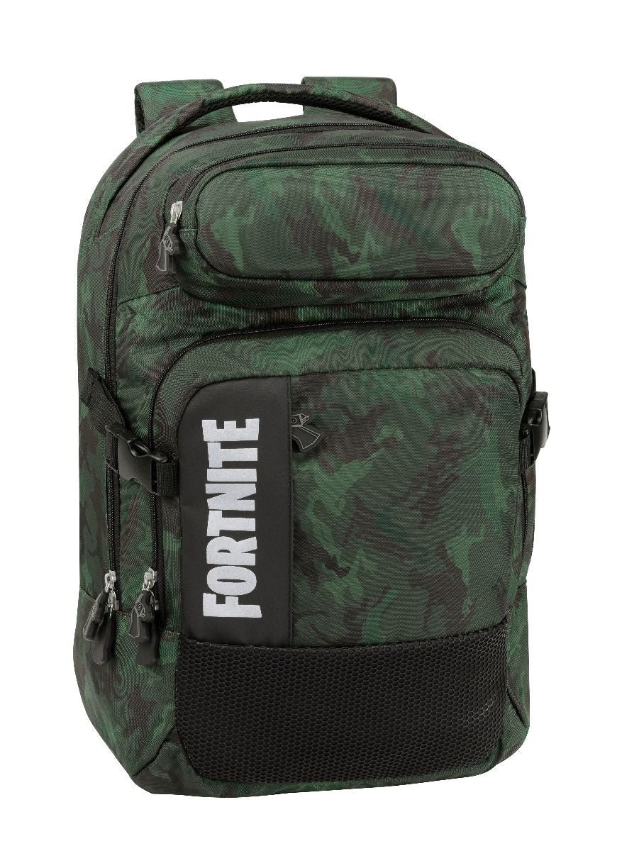 Fortnite Zaino Organizzato Verde Camouflage