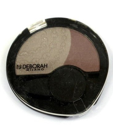 Deborah Ombretto duo Wet&Dry superperlato & satinato 01 Silver Charm
