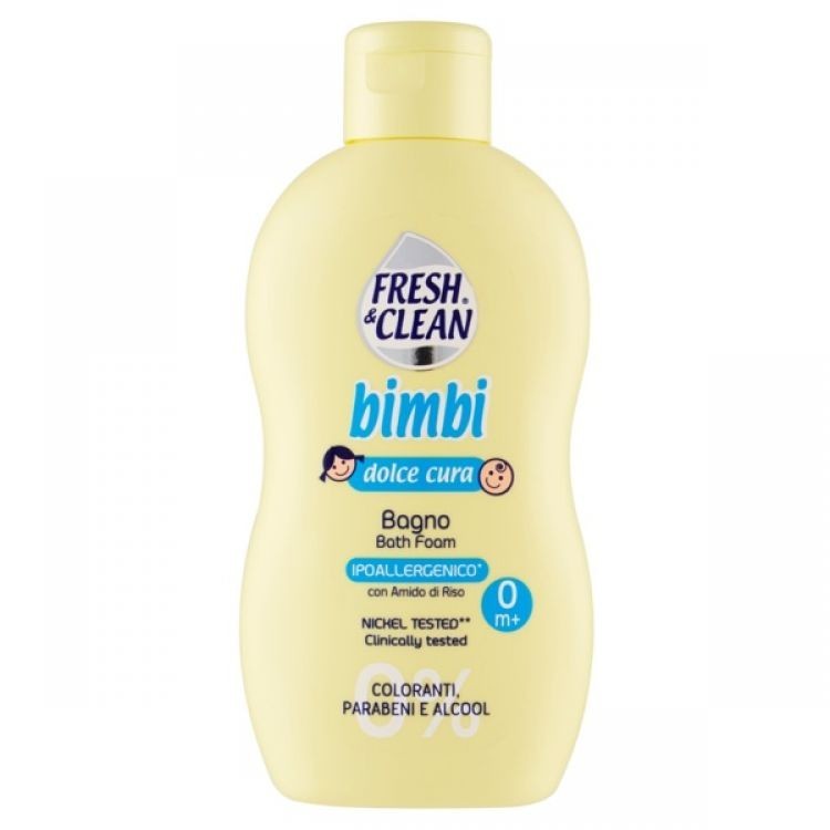 Fresh & Clean Bagno Bimbi con Amido di Riso 250 ml