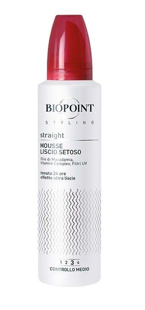 Biopoint Styling Straight Mousse Liscio Setoso 150 ml