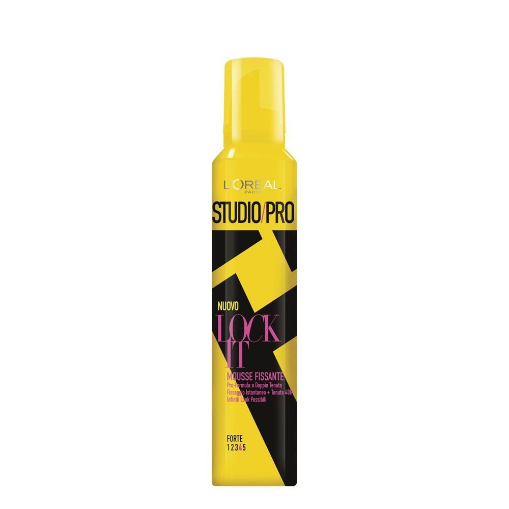 L´Oréal Studio Pro Lock It Mousse Fissante Forte 200 ml