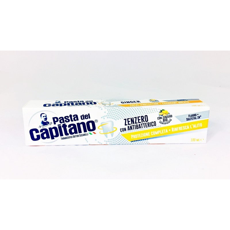 Pasta Del Capitano Dentifricio Ginger e Zenzero 100 ml