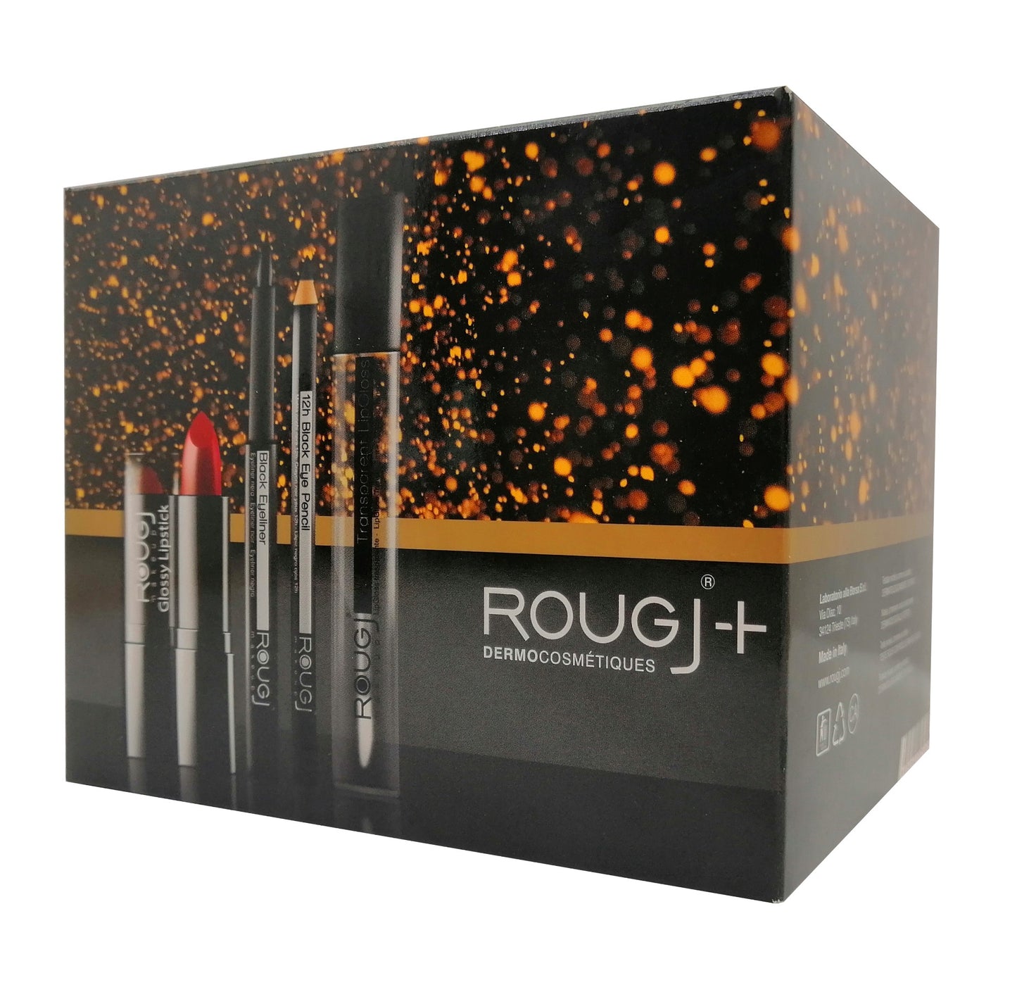 Rougj Cofanetto Rossetto + Eyeliner + Matita + Mascara