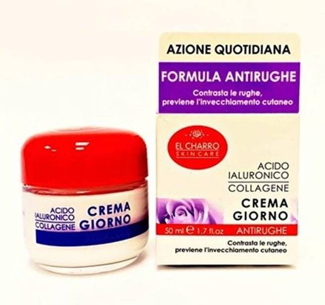 El Charro Crema Viso Giorno Con Acido Ialuronico 50 ml