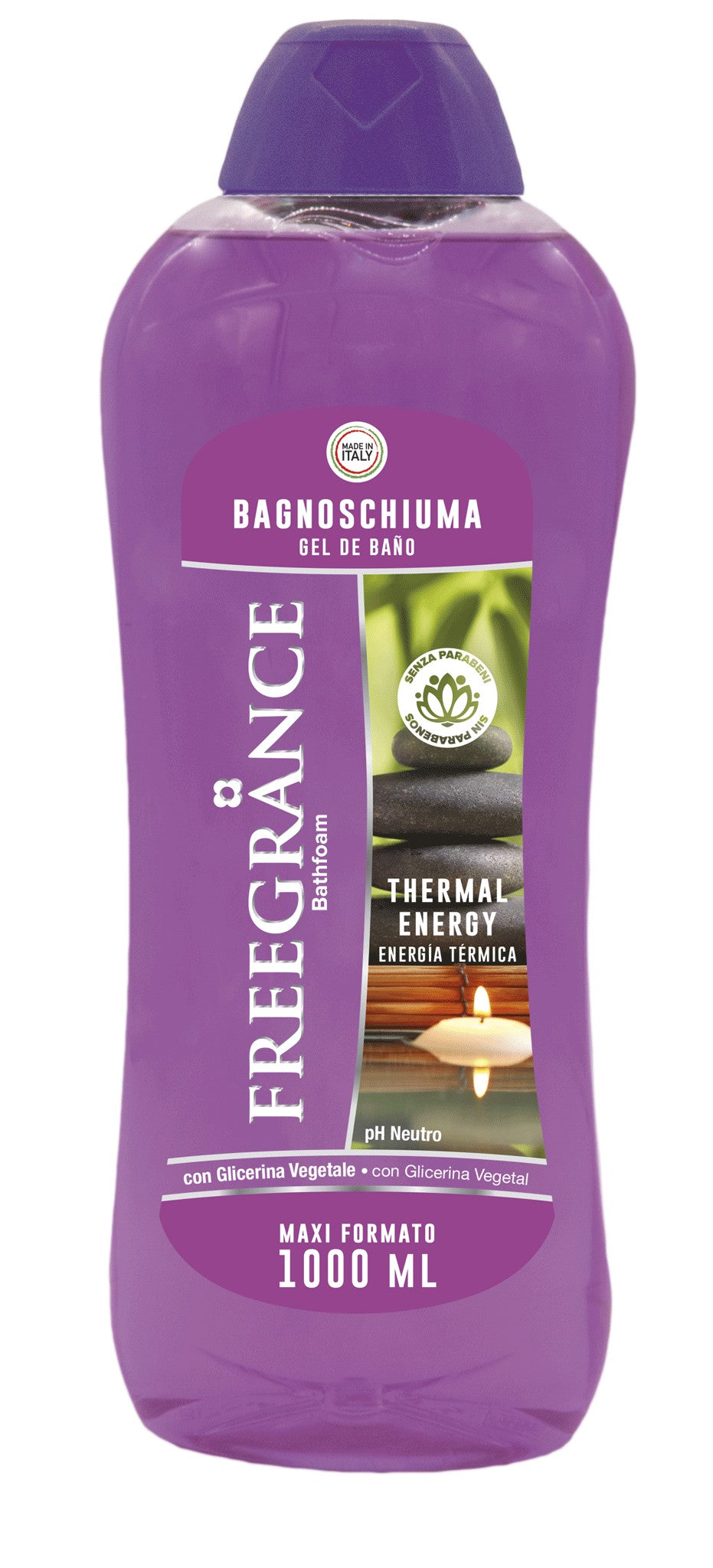 Freegrance Bagnoschiuma Thermal Energy 1000 ml