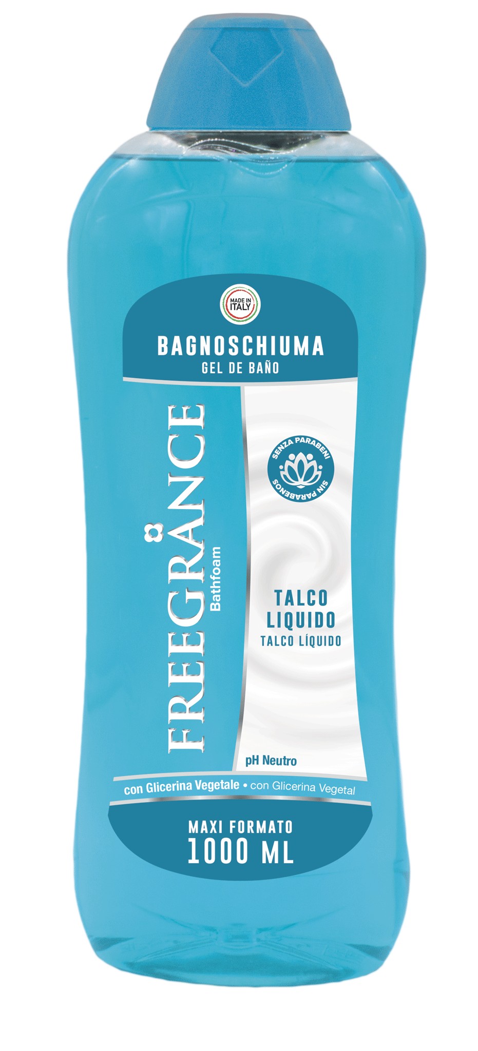 Freegrance Bagnoschiuma Talco Liquido 1000 ml