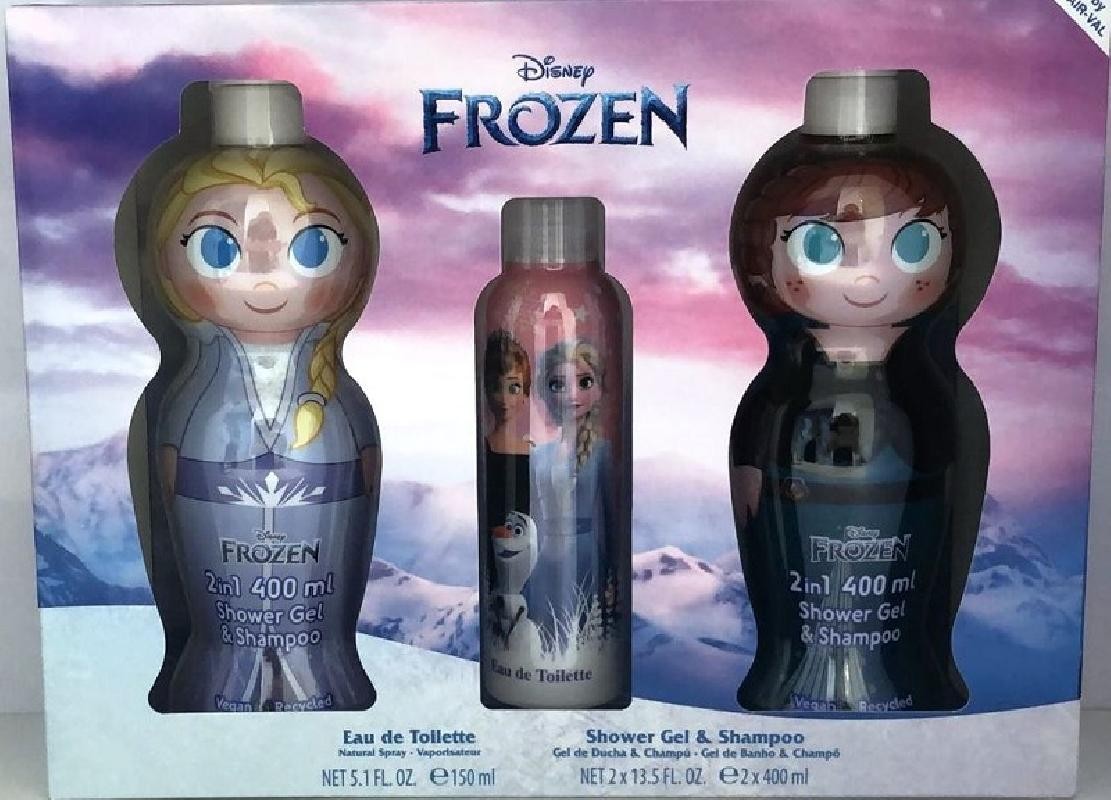 Frozen Disney Conf. shower gel 400 ml anna+ shower gel 400 ml elsa + edt 150 ml.