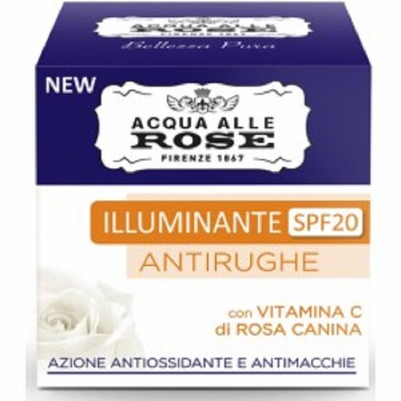 Roberts Acqua Alle Rose Crema Antirughe Illuminante Vit.C . 50 ml.