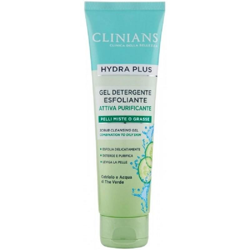 Clinians Gel Detergente esfoliante Pelli Miste o Grasse 150 ml.