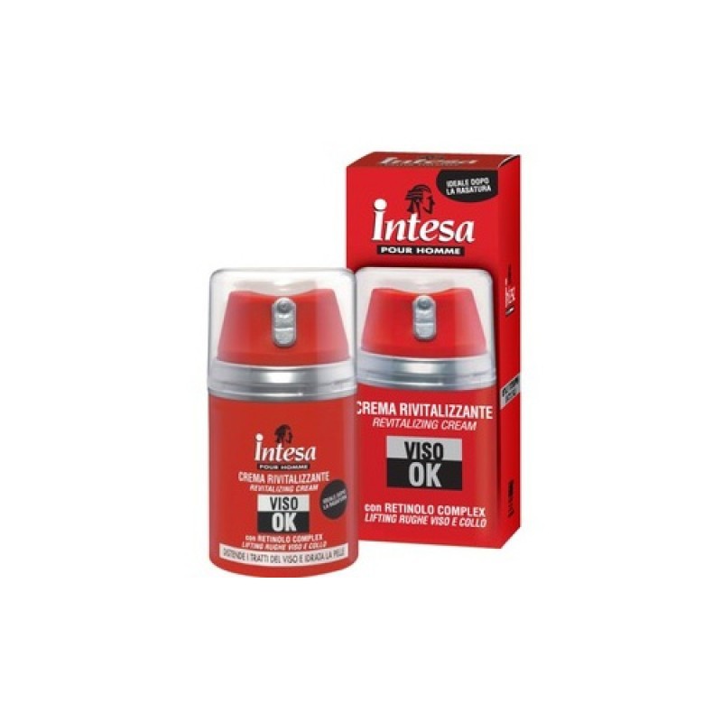 Intesa Pour Homme Crema 50 ml. Viso Ok Revitalizzante