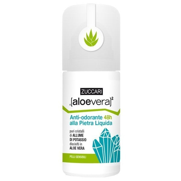 Zuccari Deo Roll On Anti Odorante 48H alla Pietra Liquida 50 ml.
