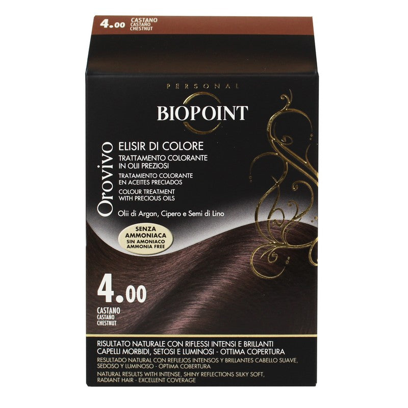 Biopoint Orovivo Elisir Di Colore 4.00 Colore Castano