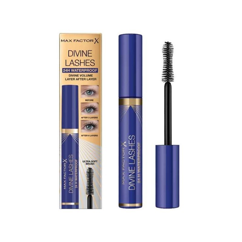 Max Factor Mascara Divine Lashes Waterproof Nero