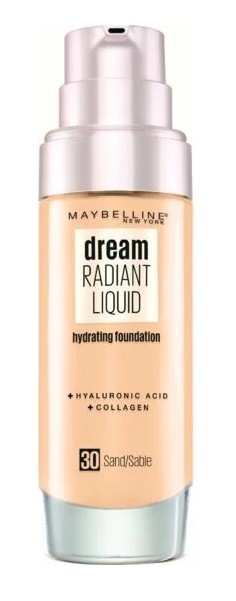 Maybelline Dream Radiant Liduid Fondotinta N° 30 Sand