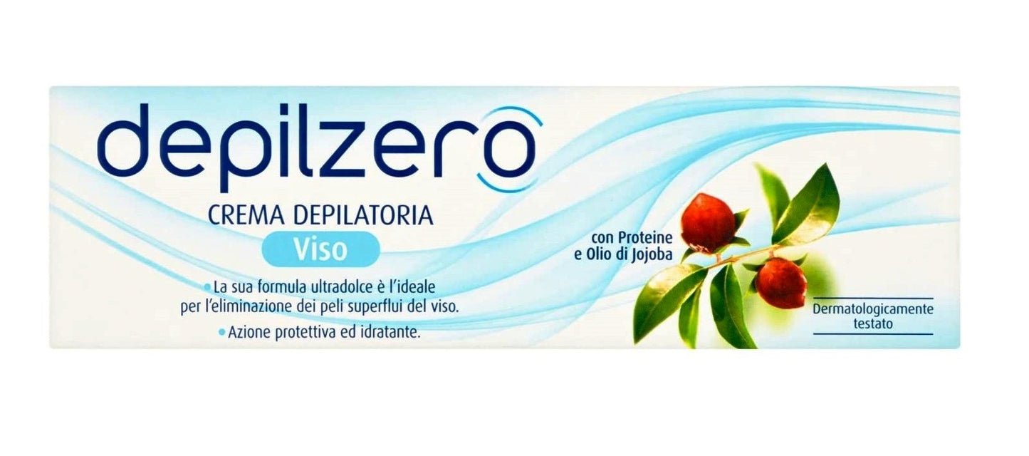 Depilzero Crema Depilatoria Viso Olio Di Jojoba 50 ml