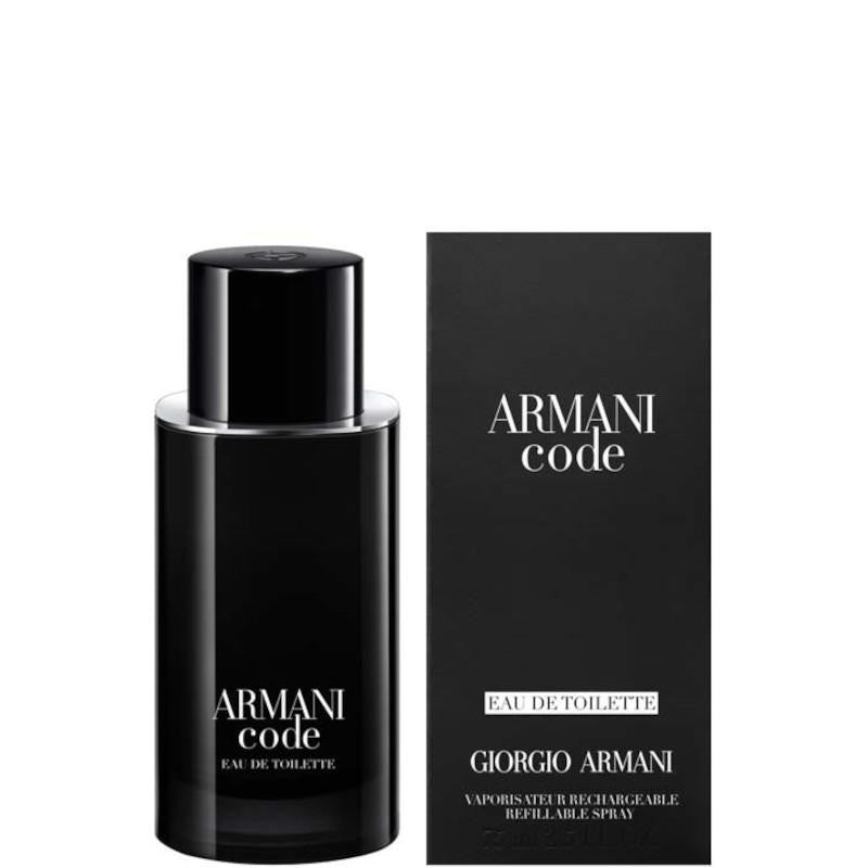 Giorgio Armani Code Homme edt. 75 ml. Ricaricabile Spray