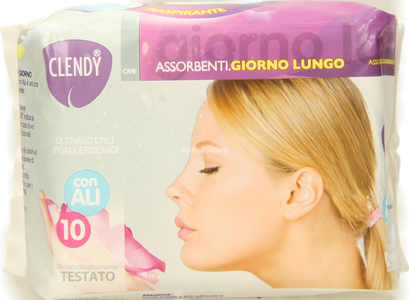 Clendy Assorbenti Area Plus Giorno Lungoi 10 pz. C-Ali