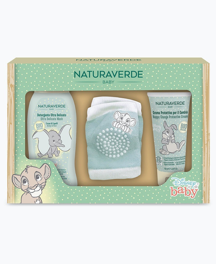 Naturaverde Kids Conf. Detergente 200 ml. + Crema Protettiva + Ginocchiera Antiscivolo