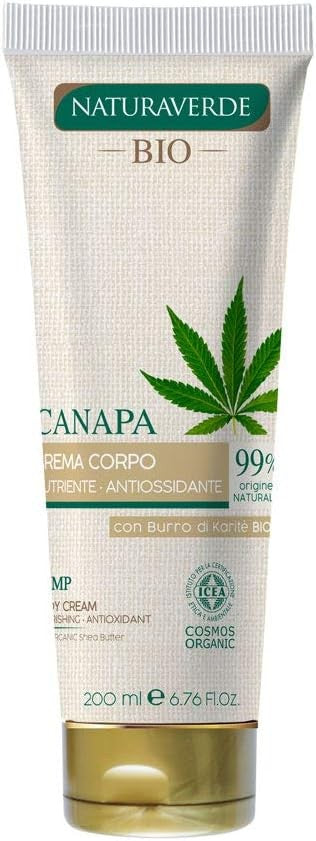 Naturaverde Bio Canapa Crema Corpo 200 ml.