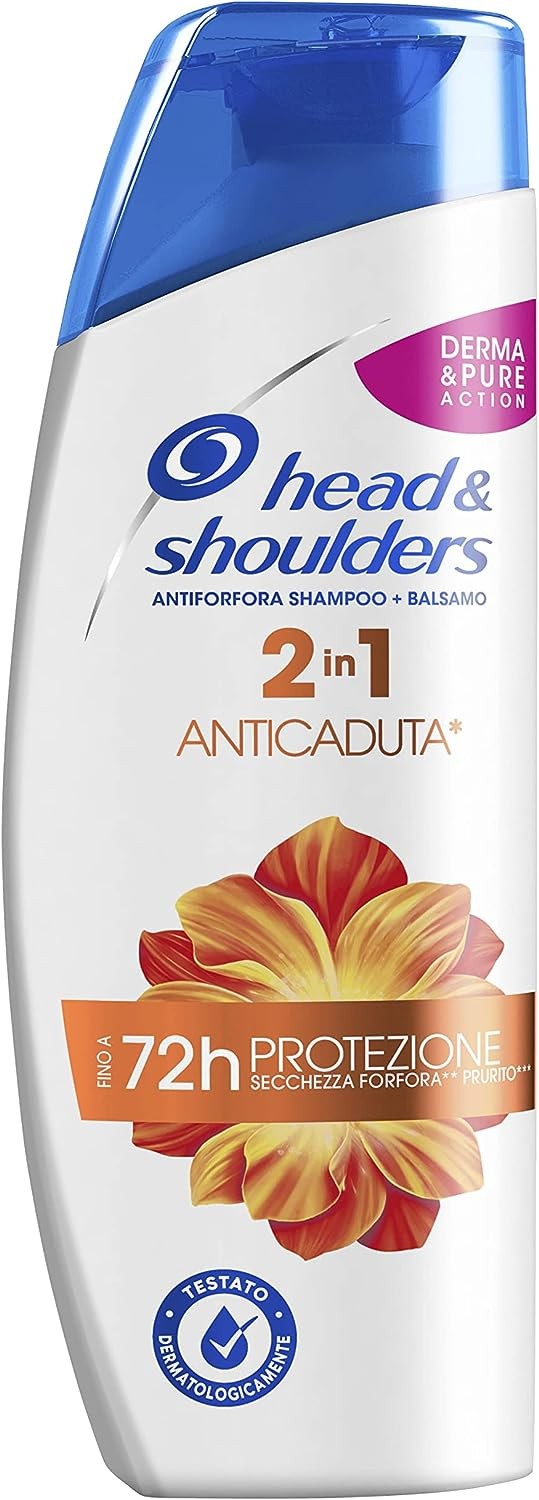 Head & Shoulders Shampoo 2 in1 Anticaduta Antiforfora 225 ml