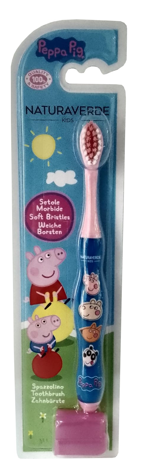 Peppa Pig Spazzolino Morbido Con Cappuccio