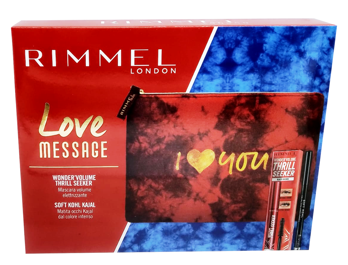 Rimmel Conf. Love Message 1 Mascara Wonder Volume + 1 Matita occhi kajal