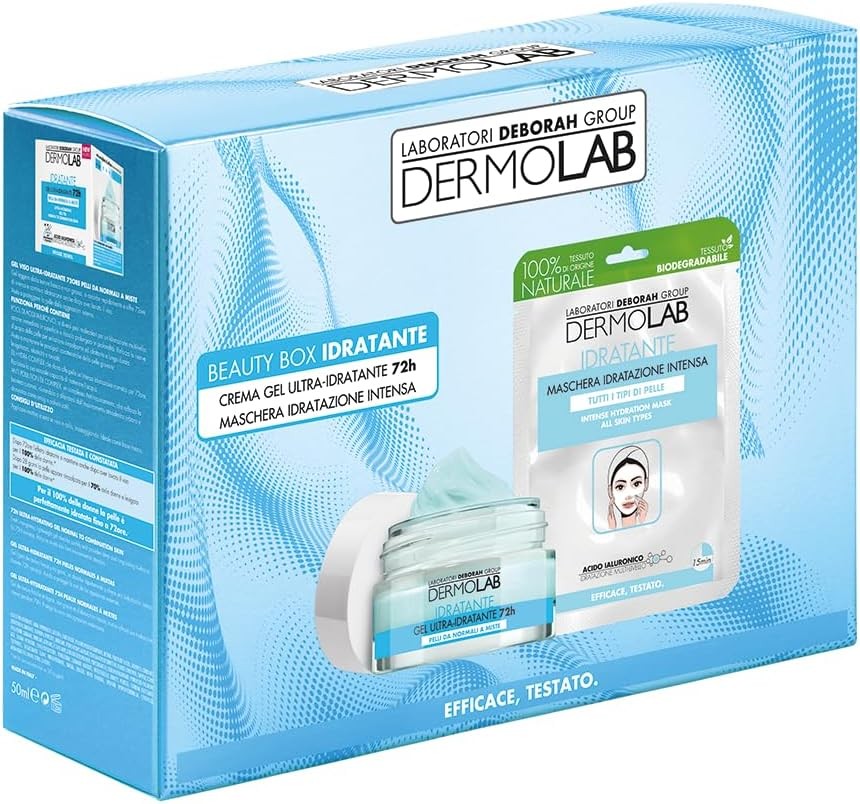 DermoLab Conf. Crema Gel Ultra Idratante + Maschera Idratante Intensa