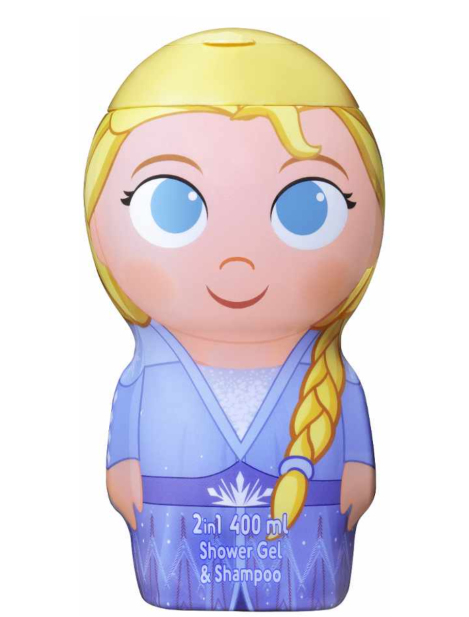 Frozen Elsa 2D Shower Gel & Shampoo 400 ml.