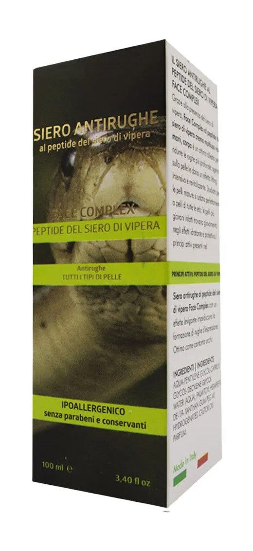 Face Complex Siero Di Vipera Antirughe 100 ml.