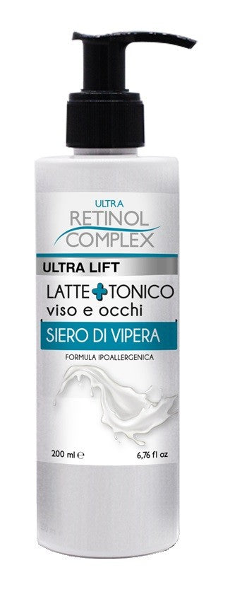 Retinol Complex Latte + Tonico Viso Occhi Al Siero Di Vipera 200 ml