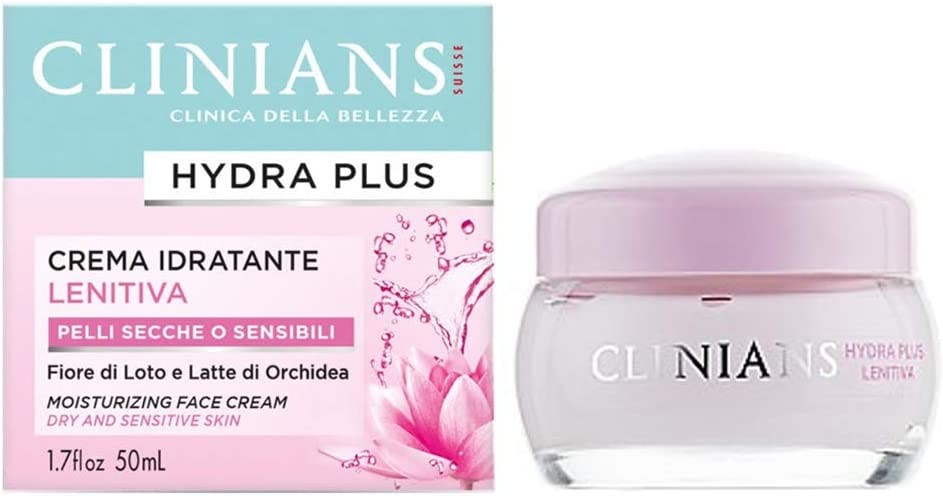 Clinians Crema Idra Plus Idratante Lenitiva Leggera 50 ml