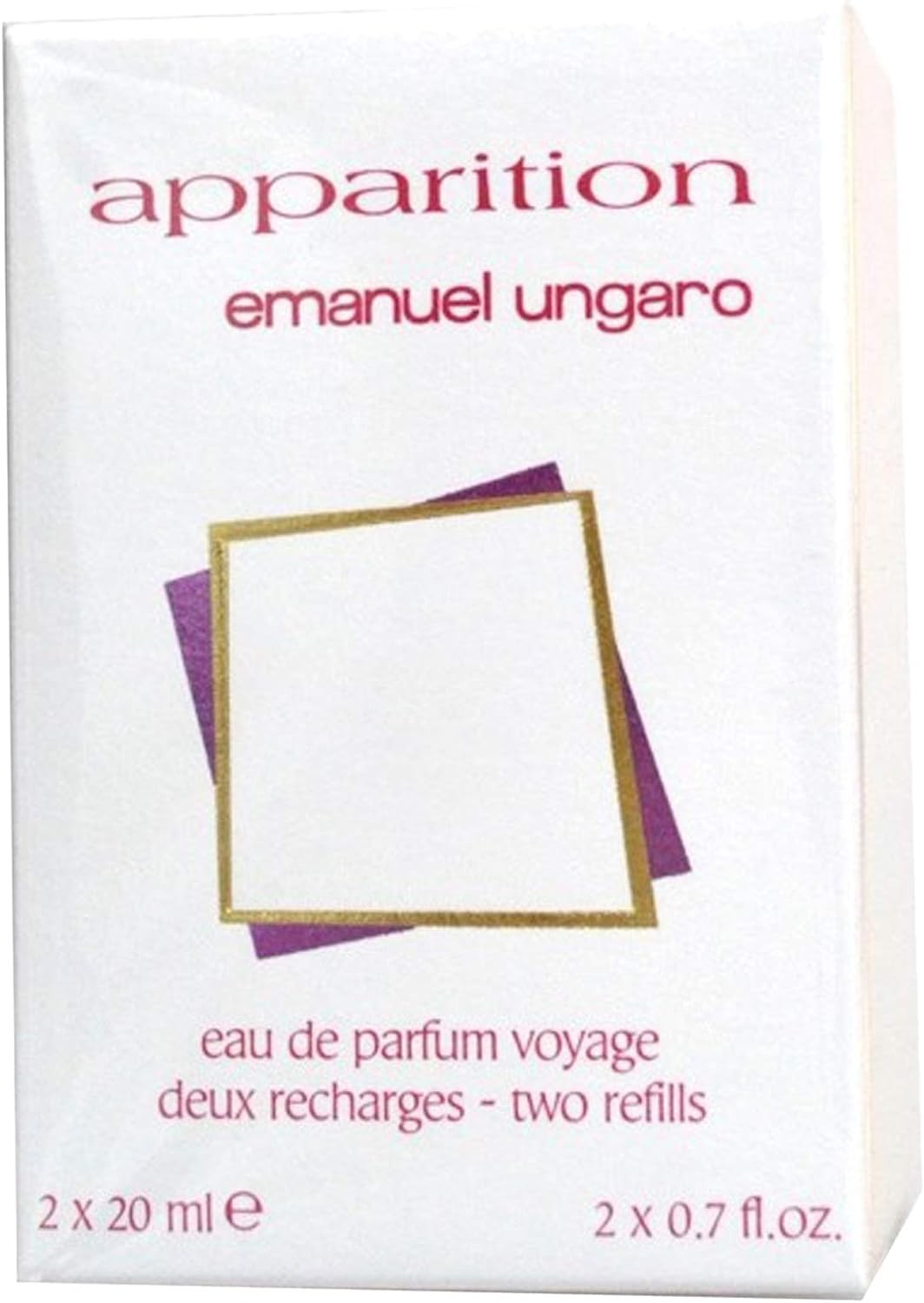 Emanuele Ungaro Apparition 2 x 20 ml edp. Spray