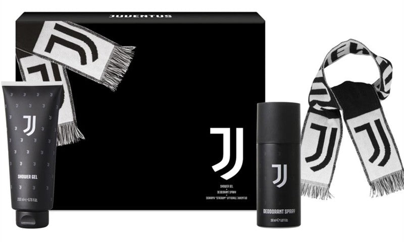 Juventus Conf. Deo. Spray 150 ml + Shower Gel 200 ml + Sciarpa