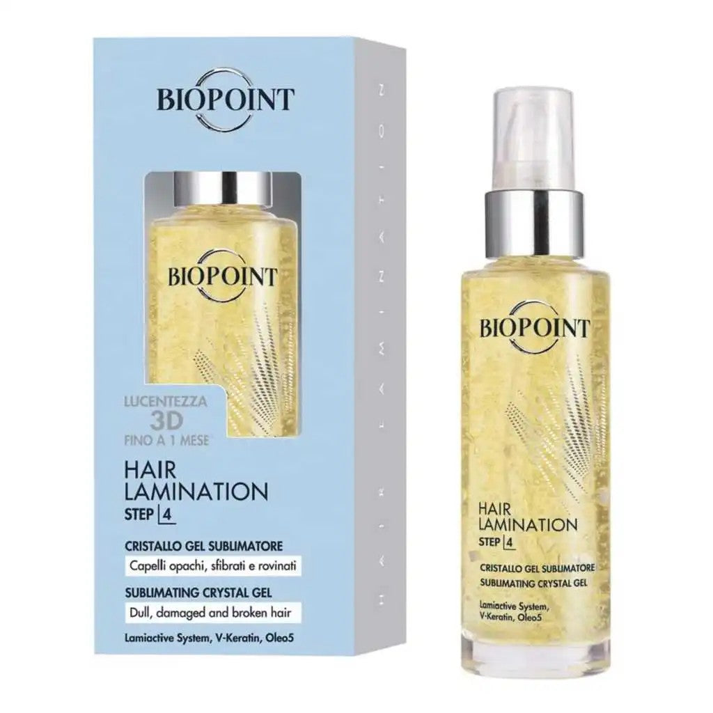 Biopoint Hair Lamination Cristallo Gel Sublimatore Step/4 50 ml