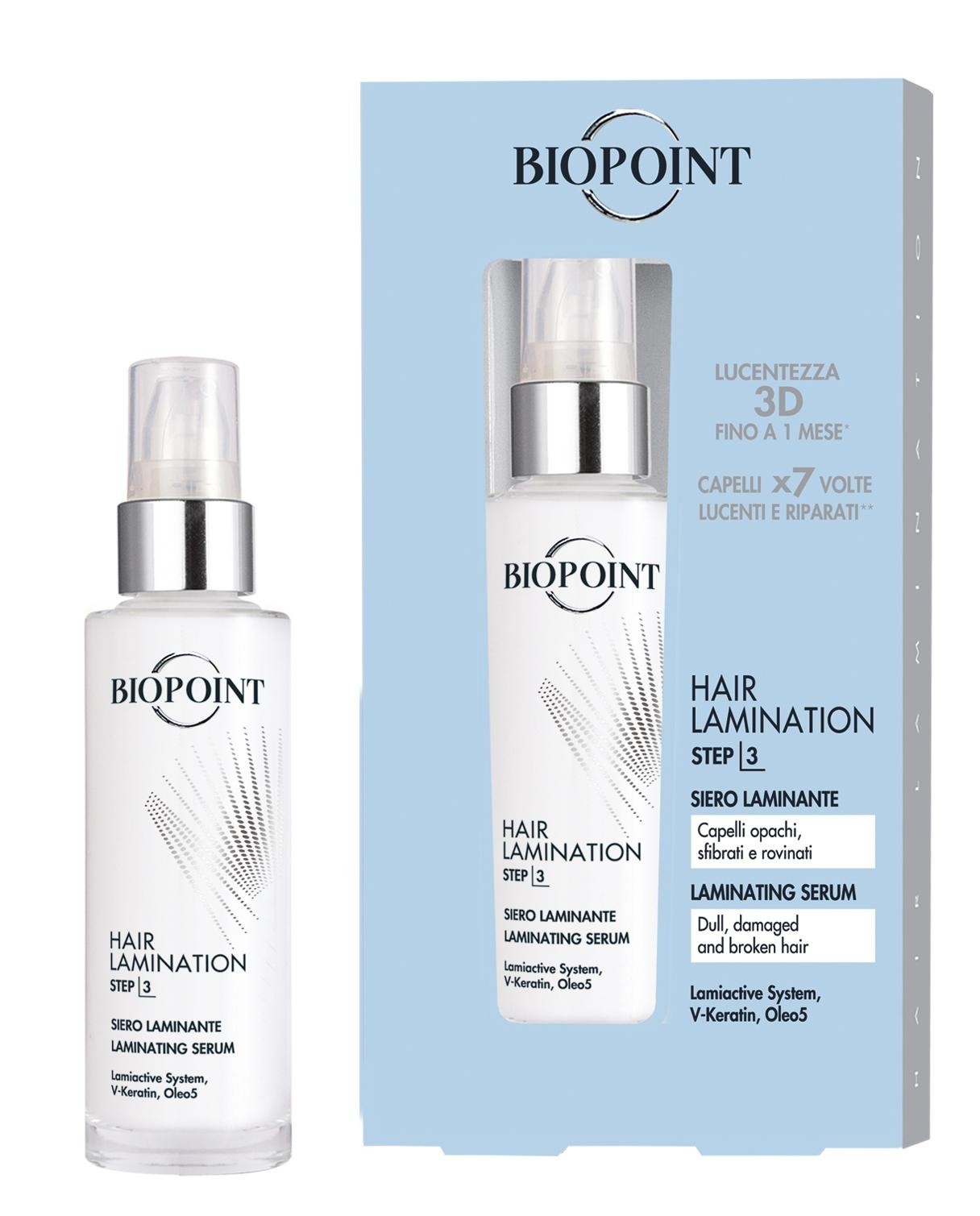 Biopoint Hair Lamination Siero Laminante Step/3 50 ml