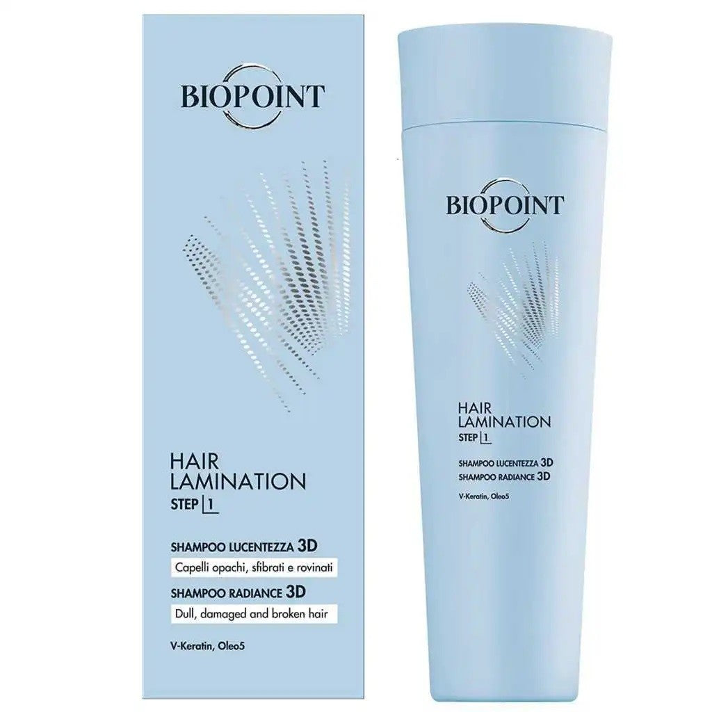 Biopoint Hair Lamination Shampoo Lucentezza 3D Step/1 200 ml