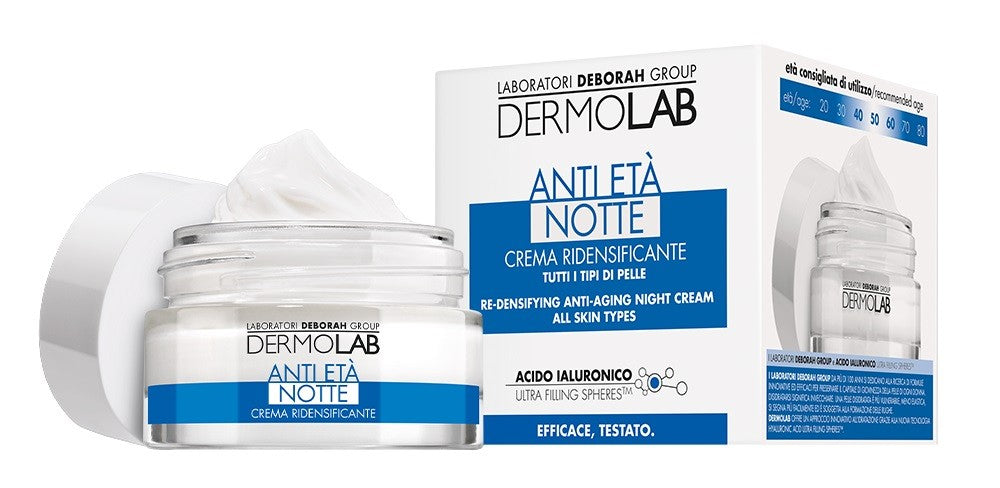 DermoLab Crema Anti Eta' Notte Ridensificante 50 ml