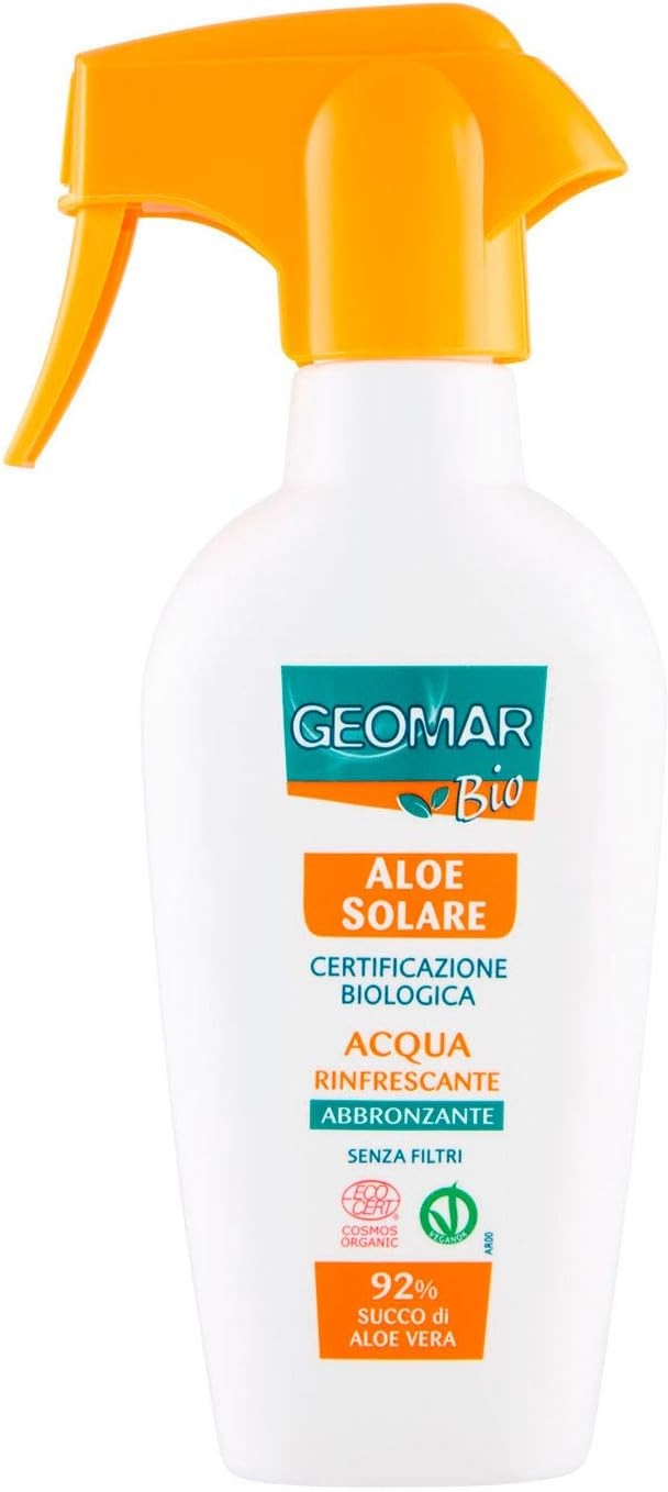 Geomar Acqua Solare Aloe Bio 250 ml. Rinfrescante