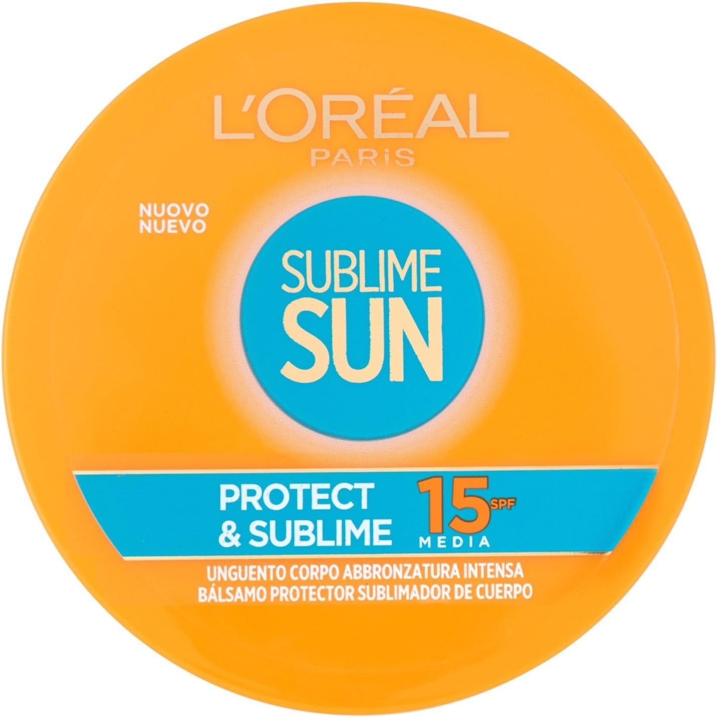 L'Oreal Sublime Sun SPF.15 Unguento Abbronzatura Intensa 100 ml.