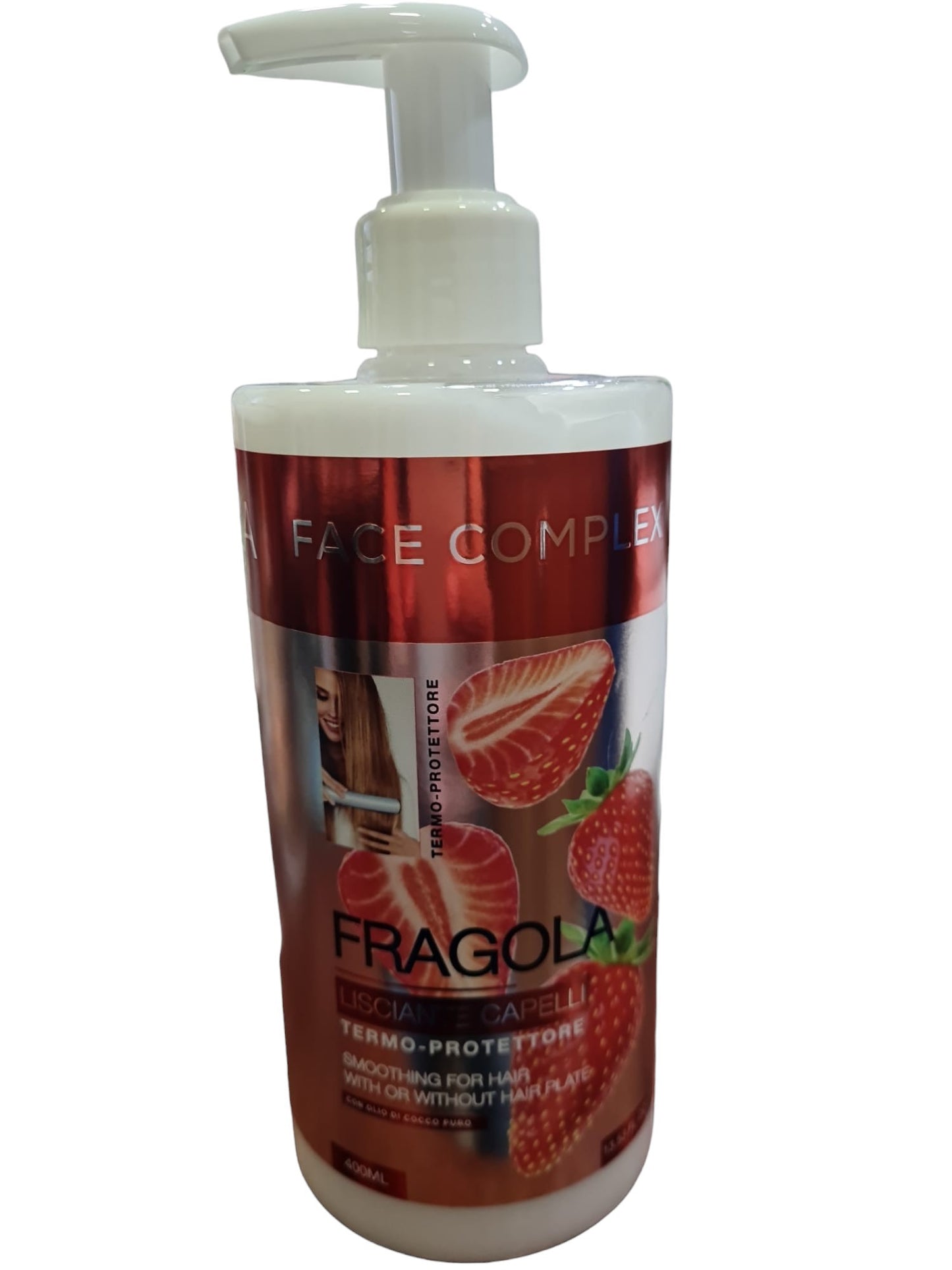 Face Complex Lisciante Capelli Termo Protettore 400 ml. Fragola