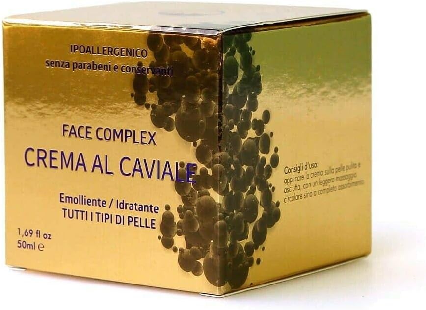 Face Complex Viso Crema Al Caviale Idratante 50 ml.