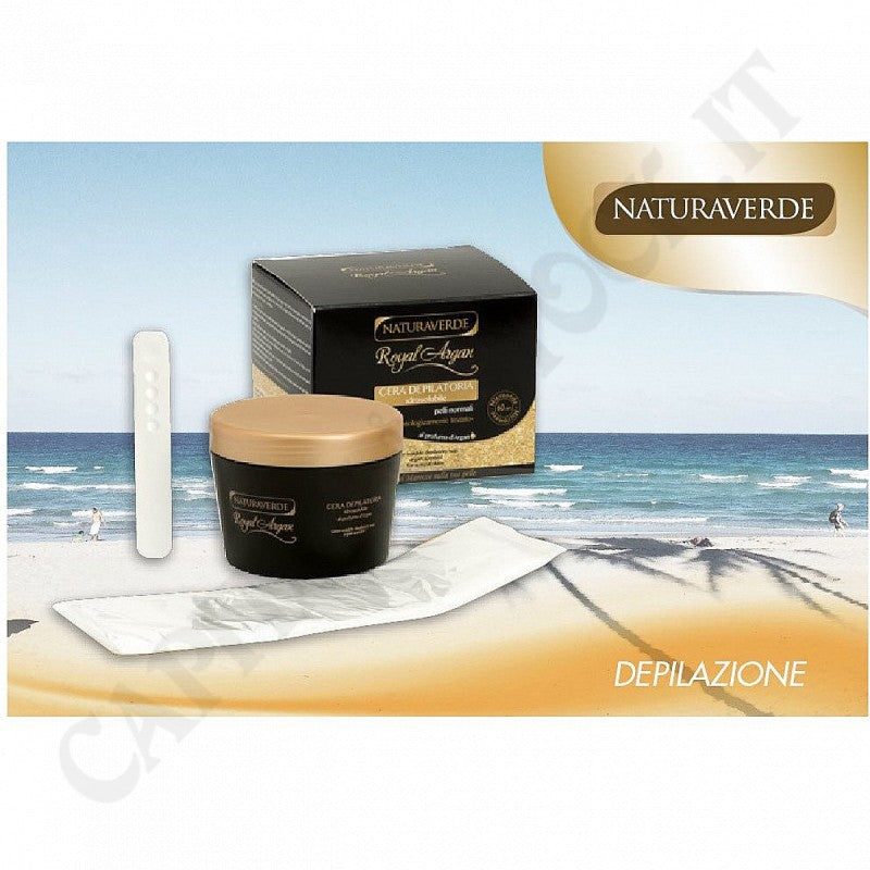 Naturaverde Argan Cera Depilatoria Idrosolubile 250 ML.