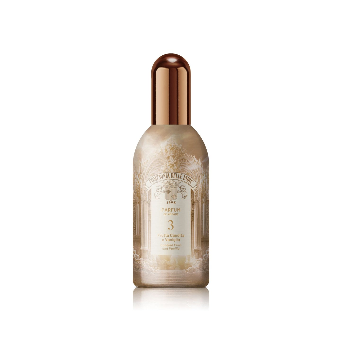 Compagnia Delle Indie Deo Profumo frutta candita e vaniglia 100 ml. Spray